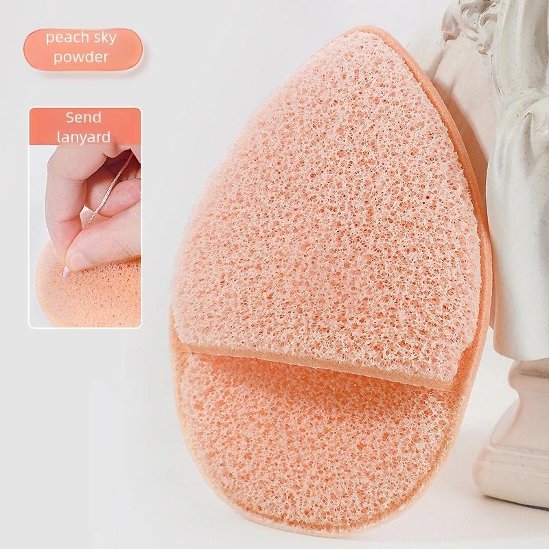 Colorful Water Drop Shaped Makeup Removal Sponge, 6 Counts set Deep Cleansing Facial Sponge, Facial Skin Care Tool for Home & Travel