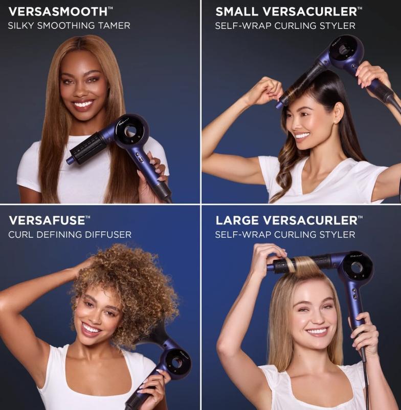 FHI Heat VersaSphere Pro Air 6-in-1 Multi-Styler Professional Hair Dryer