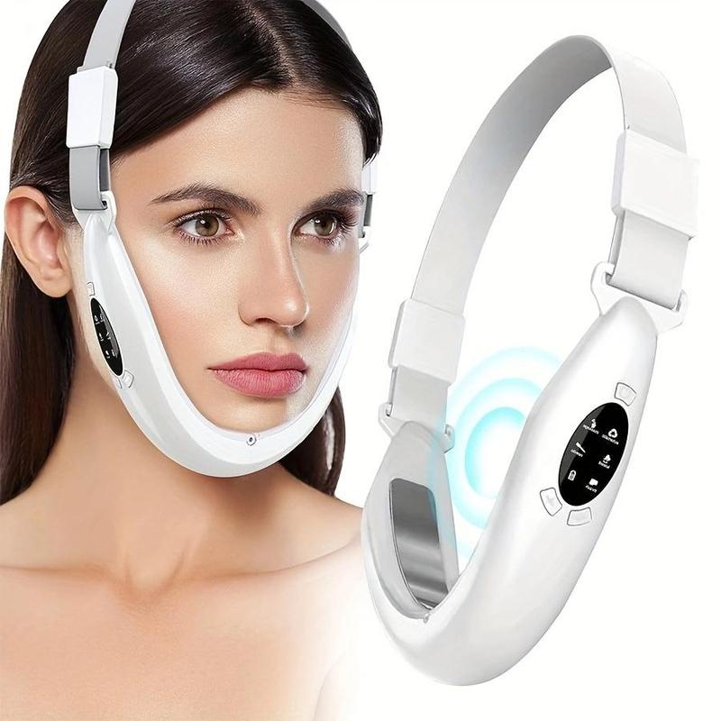 Summer Smart Beauty Belt, Electric V-type Facial Massager Electric Facial Vibration Constant Temperature Beauty Instrument, Beauty Appliance, Christmas Gift