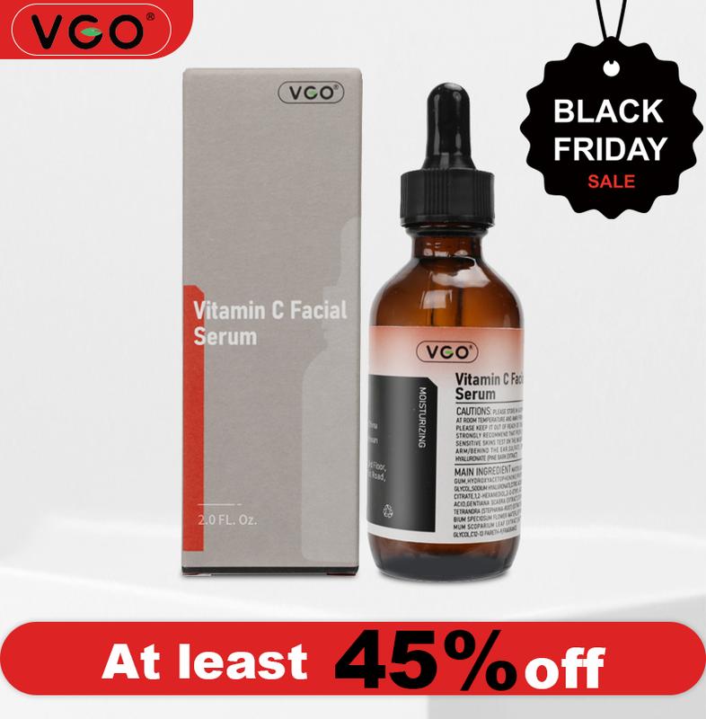 VGO   Vitamin C Facial Serum Essence,30ml Skincare Cleanser-B3 Gentle Acne