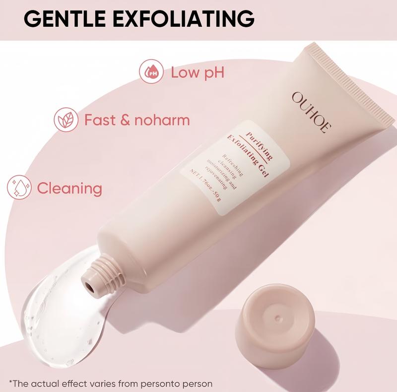 Purifying Exfoliating Gel for Facial Skincare and Skin Repair, Moisturizer, Facial Scrub, Cleansing skin, peelinggel, exfoliant, Hydrate, Moisturizing