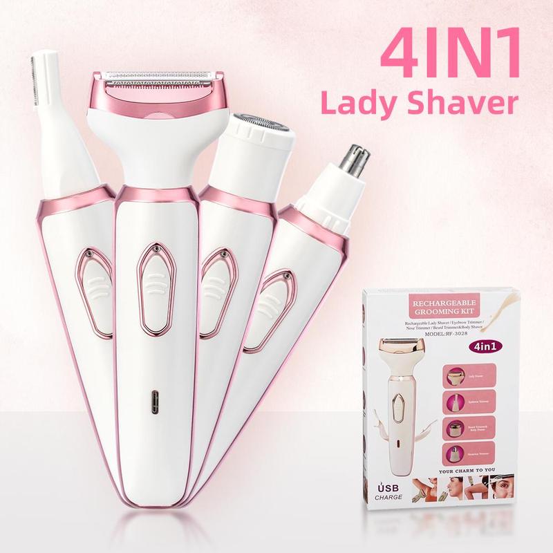 Comfort 4 in 1 Electric Lady Shaver, Body Hair Removal Epilator, Cordless Body Beauty Instrument, Cruel Summer, Gift for Christmas, Fall Gift, Christmas List Ideas 2025, Christmas Gift