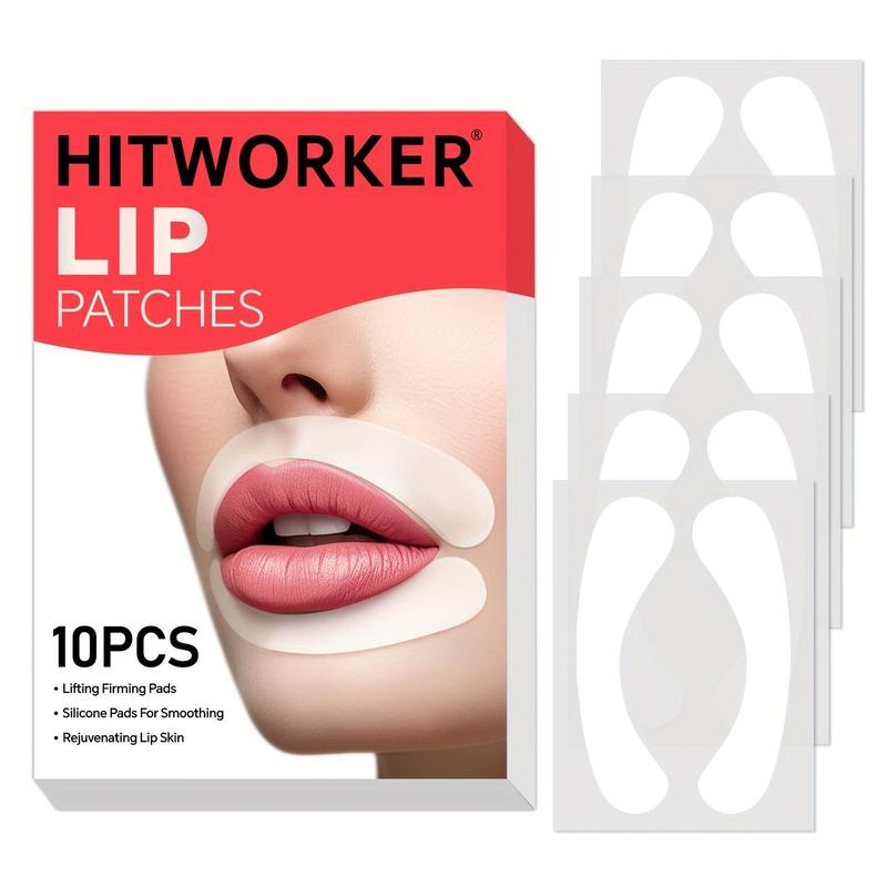 Reusable Silicone Lip Patch, 10pcs set Lip Lines Patch, Face Care Product For Women & Girls, Skin Care Product For Daily Use