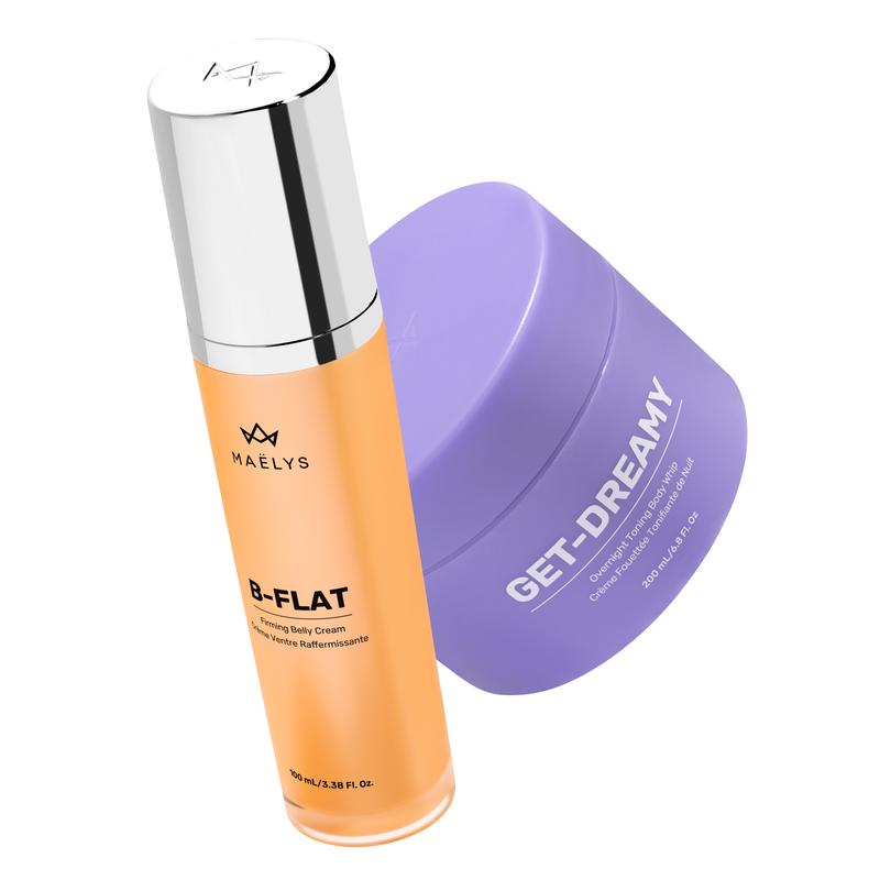 (SAVE $9) MAËLYS GET FLATTERED The Loose Skin Bundle Tightens, Firms, And Smooths The Look Of The Skin And Gives Visible Results In 30 Days