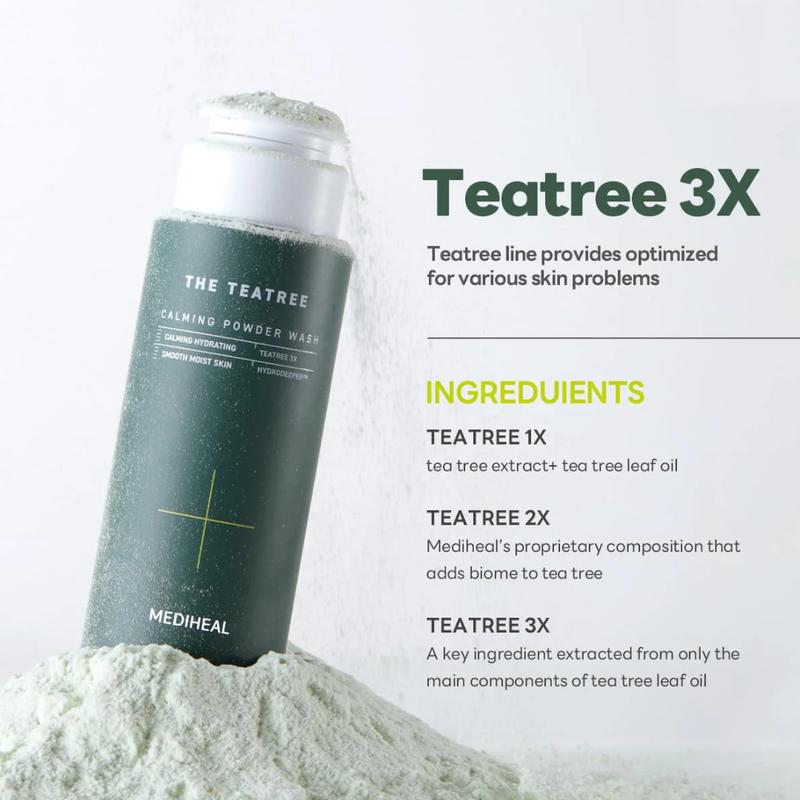 MEDIHEAL OFFICIAL The Teatree Calming Powder Wash Cleanser Cleansing