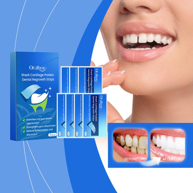 Oralhoe Dental Care And Whitening Strips For Stained Teeth