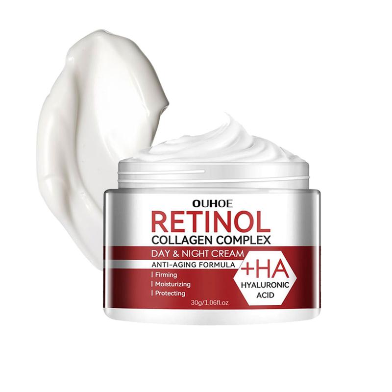 30g Retinol Collagen Moisturizing & Firming Face Cream, Deep Hydration and Gentle, for Women and Men