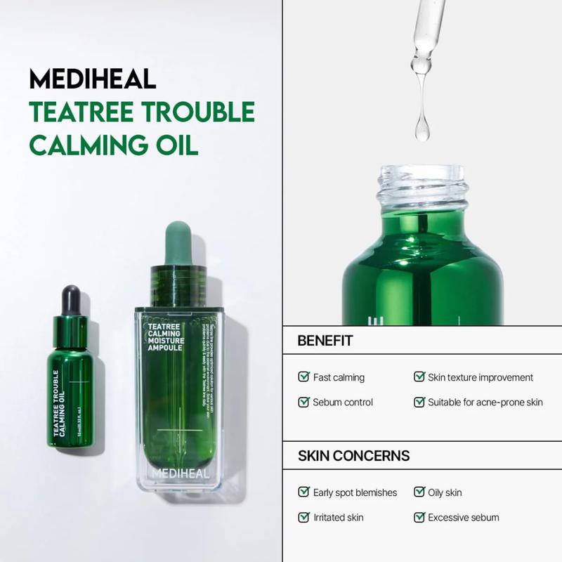 MEDIHEAL OFFICIAL Teatree Trouble Calming Oil Lavender Skincare