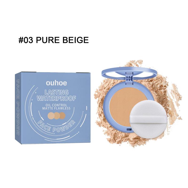 OUHOE setting powder, flawless and not easy to take off makeup, replenishing powder, natural, light and breathable setting powder