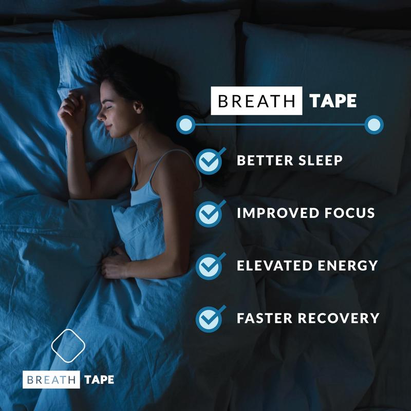 Comfortable sleep adhesive tape (60 pieces) Stop snoring, improve the temperature of mouth breathing and the monthly supply of adhesive tape effective anti snoring, anti snoring tape, mouth tape, sleep facial mask, suitable for men and women.