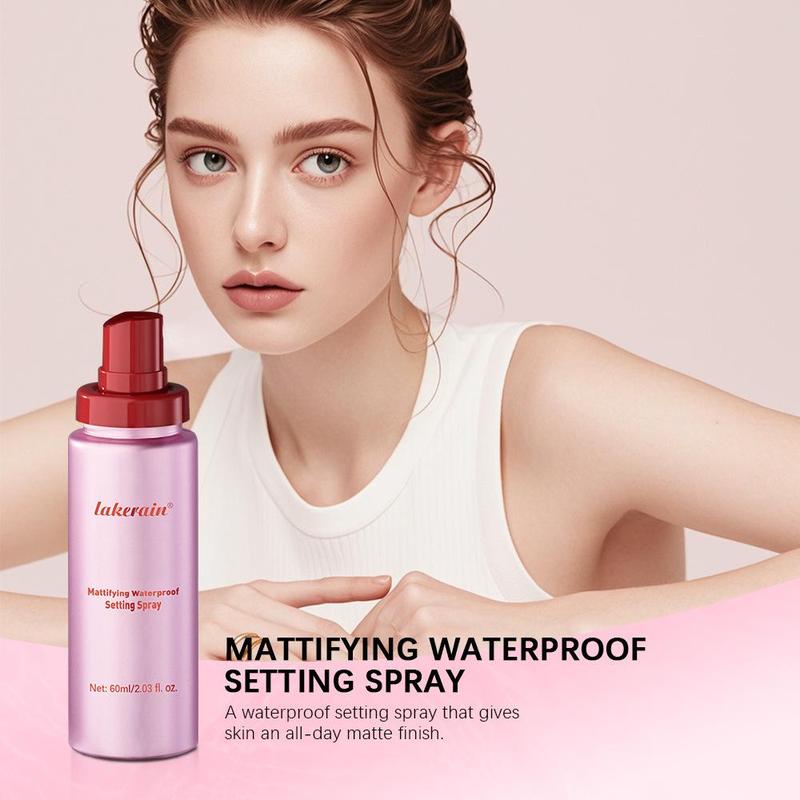 Long Lasting Makeup Setting Spray, Oil Control Moisturizing Makeup Spray, Makeup Fixer Spray, Cosmetic Product for Women & Girls