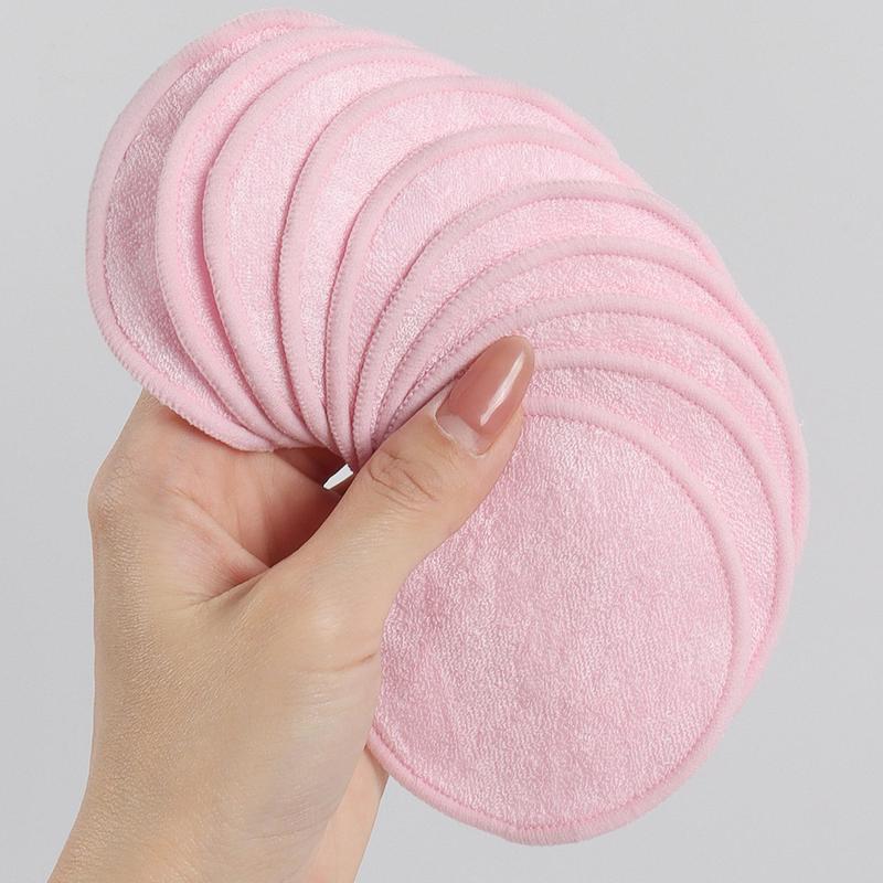 Reusable Makeup Remover Pad, 10pcs 20pcs Makeup Remover Pads, Facial Cleansing Pads, Face Washing Pads, Cosmetic Tool