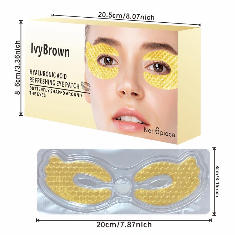 Collagen Eye Mask, 6 Counts set Moisturizing Eye Patch, Hydrating Eye Care Mask, Eye Skin Firming Patches, Beauty & Personal Eye Care Product