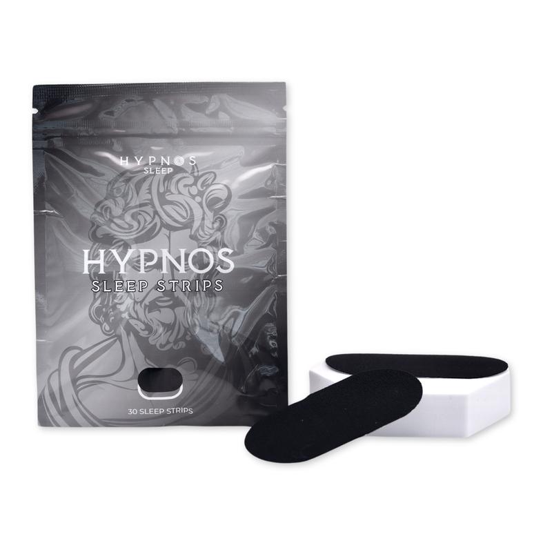 Hypnos Sleep Greek God Pack: 30 Pack Mouth Tape and Nasal Strips | For Nasal Breathing & Better Sleep | Bye Bye Snoring