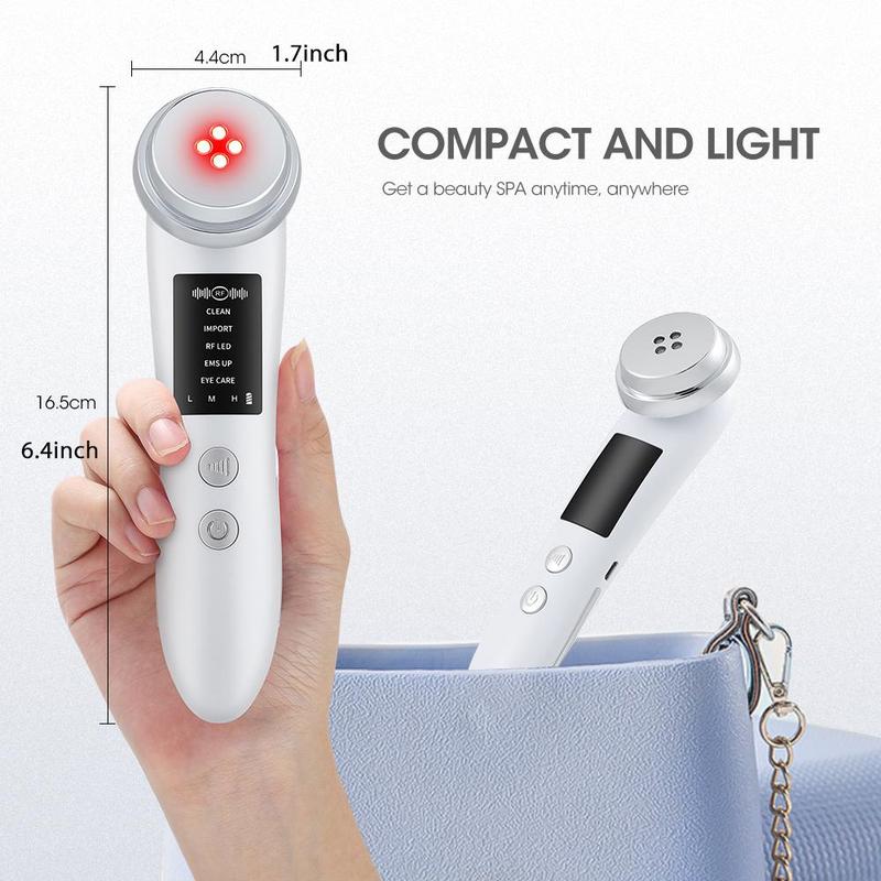 Facial Massage Device, 1 Count 5 Modes Face Beauty Importer Device, Professional Skincare Tools for Women