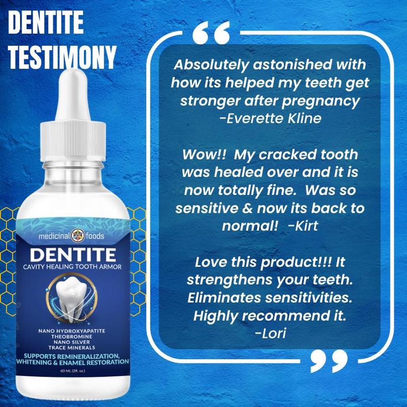 Dentite Tooth Armor - Cavity Healing and Enamel Refurbishing