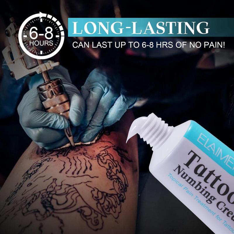 Tattoo Numbing Cream, Quick-Acting Tattoo Care Cream, Alcohol-free Local Anesthesia Cream, Suitable for Care During Tattoo, Can Also Be Used for Hemorrhoid, Christmas Gift