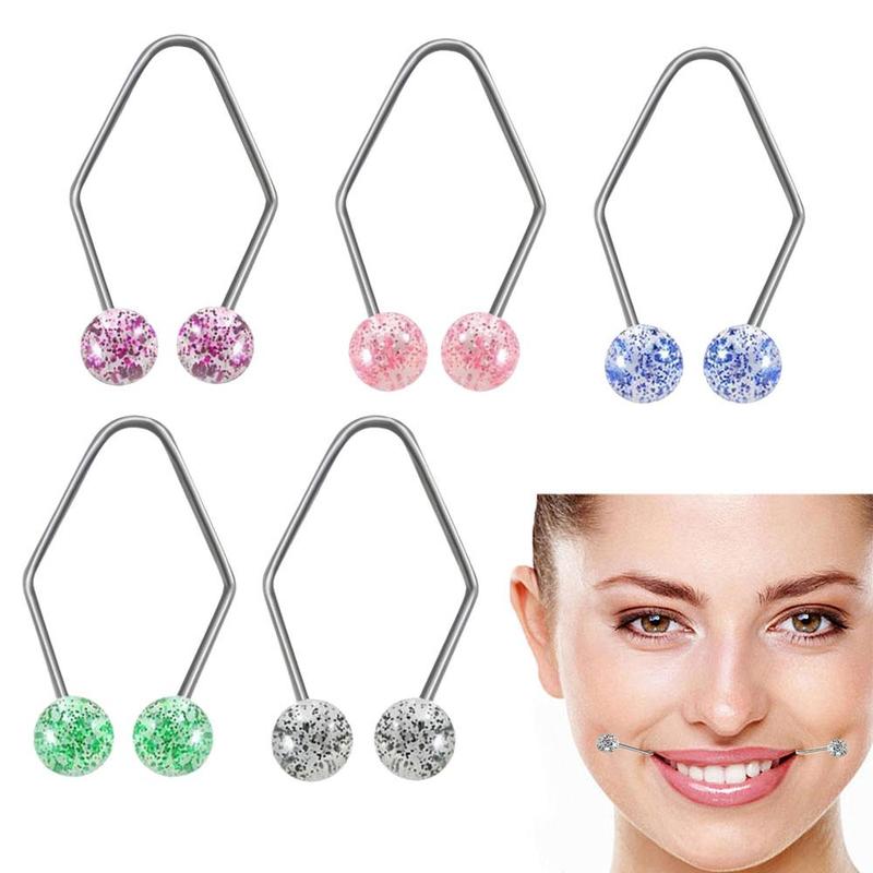 Glitter Dimple Makers, 2 Counts set Facial Dimple Trainer, Facial Skin Care Tool for Women & Girls, Skincare Tools