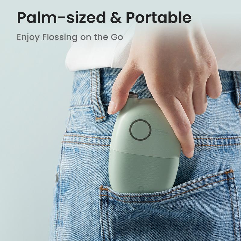 [BF CM Deals] Oclean A10 Water Flosser, Palm-sized, Rechargeable, Dual Flossing Power with AirPump Tech,Perfect for braces, office, Christmas gift