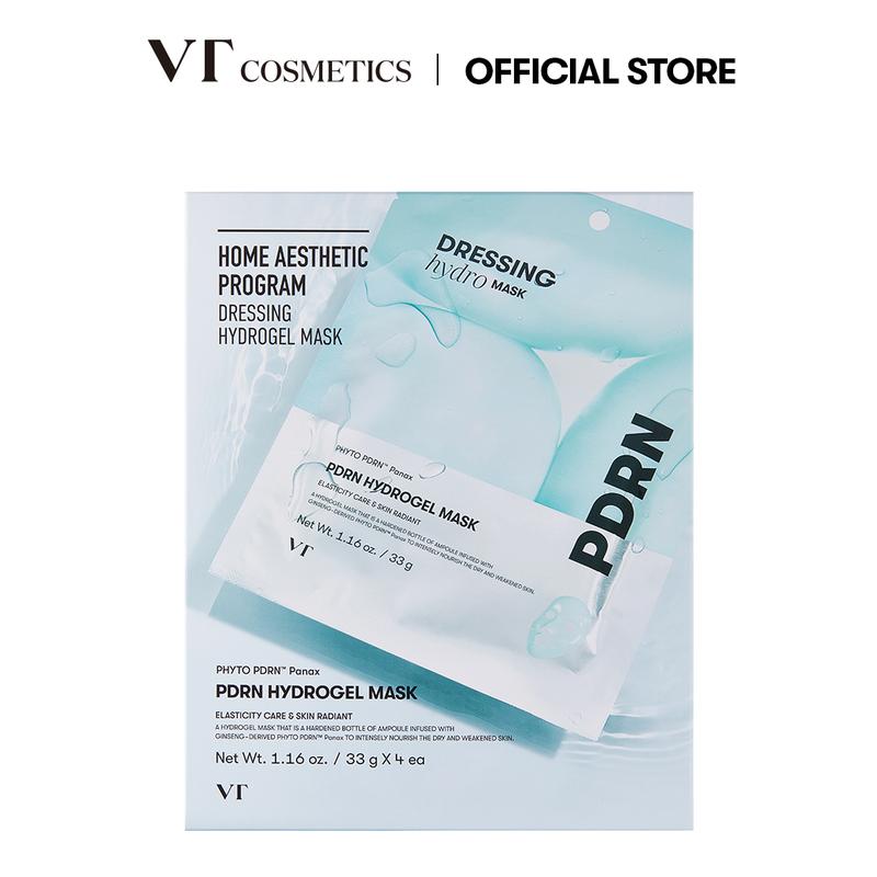 [Official VT Cosmetics] Reedle Shot 100 2-Step Hydrogel Mask 4EA Duo Reti-A + Hydrop | Pore Tightening + Hydrating Overnight Melting Mask