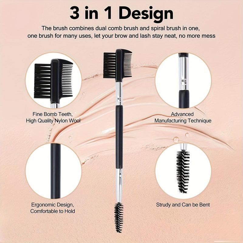 Eyelash Curling Tools Set (15pcs set), Eyelash Curler & Silicone Pad & Eyelash Brush & Eyelash Steel Comb & Spiral Comb, Eyelash Extension Tool for Women