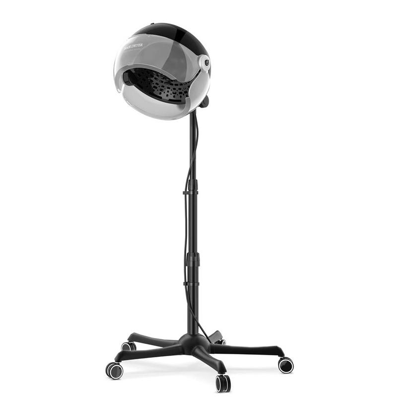 Professional Stand Hair Dryer Adjustable Hooded Floor Hair Bonnet Dryer with Wheels for Salon Hair Styling Tools and Hair Treat Hair- Treatment, Hot Perm, Hair- Drying, Spot- Caring, etc.