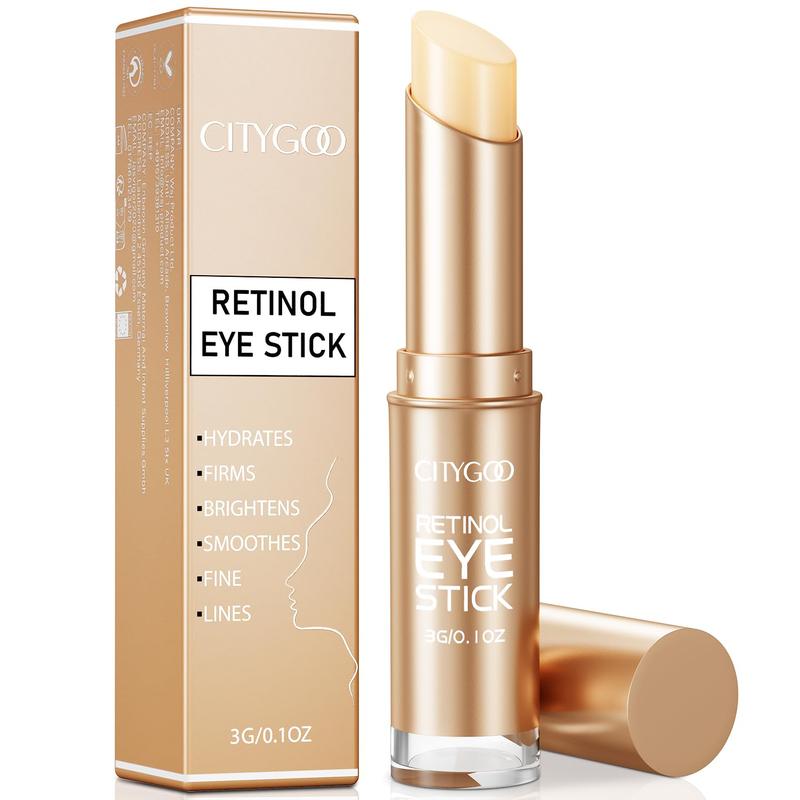 Retinol Eye Stick For Dark Circle, Wrinkles in 3-4 Weeks, Anti Aging Under, Reduces Fine Lines,For Puffiness and Bags Hydrating Moisture