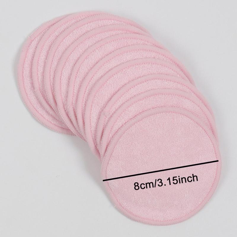 Reusable Makeup Remover Pad, 10pcs 20pcs Makeup Remover Pads, Facial Cleansing Pads, Face Washing Pads, Cosmetic Tool