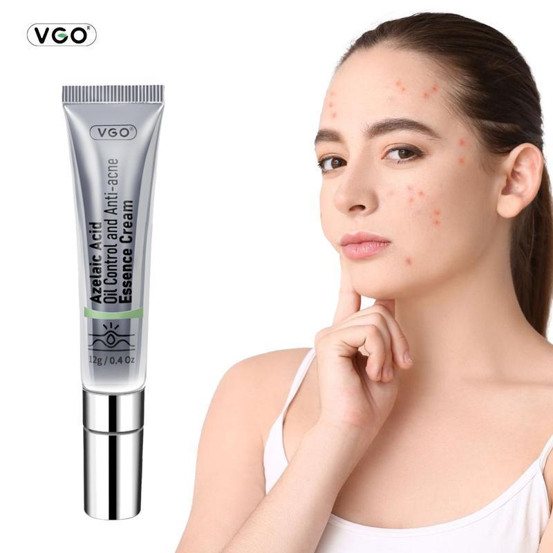 VGO  Acne Serum Shrink Pore Facial Serum Peeling Off Skincare Acne  Essence  Comfort Skin Repair Acne Control Scar Acne Kit Cleanser Skincare  Relief Acne with Salicylic Acid Facial care set, facial cleansing set