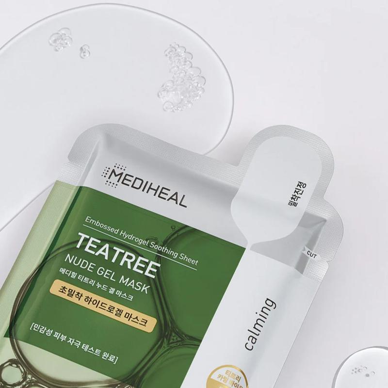 MEDIHEAL OFFICIAL Teatree Nude Gel Soothing Mask Skincare Calming Cleansing Facial