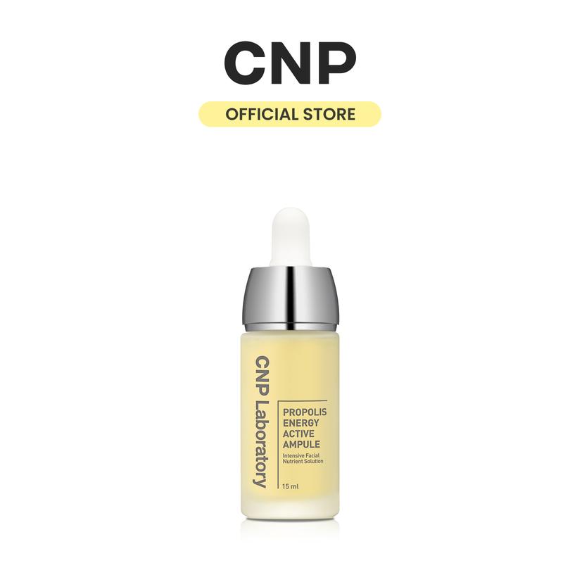 [CNP Official Shop] Honey Glass Skin Serum - Propolis Energy Ampoule with Hyaluronic Acid & Ceramides, Hydrating & Anti-Aging, Centella for Soothing Sensitive Skin, Korean Skincare (0.5 fl.oz & 1.18 fl. oz)