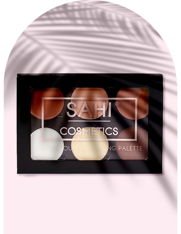 Sahi Cosmetics XL Contour and Baking Palette- Cream and Powder