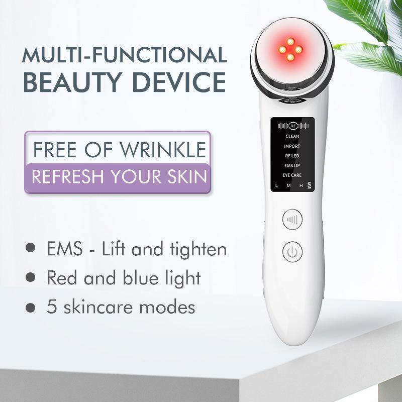 Facial Massage Device, 1 Count 5 Modes Face Beauty Importer Device, Professional Skincare Tools for Women