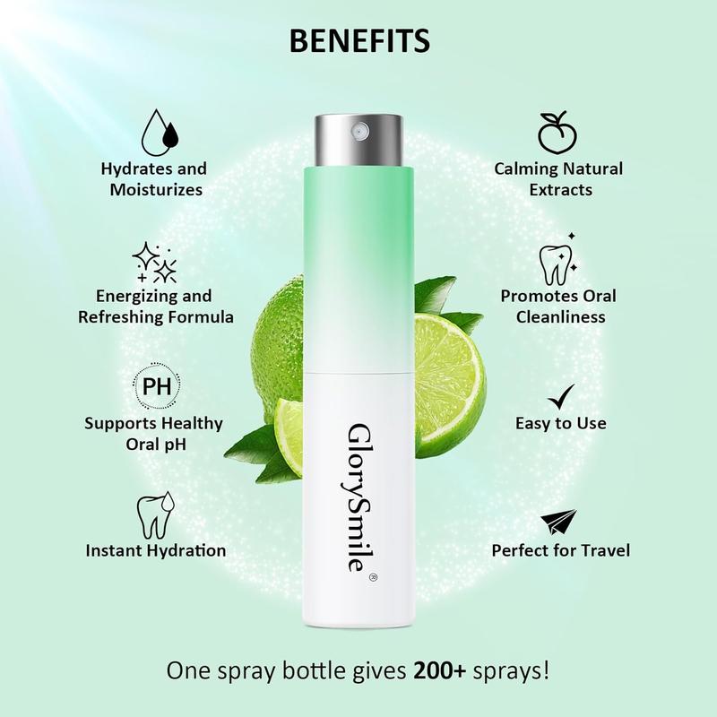 GlorySmile Oral Spray - Mouth Spray Oral Refreshing Long-Lasting Freshness, Pocket-Sized Convenience Breath Spray