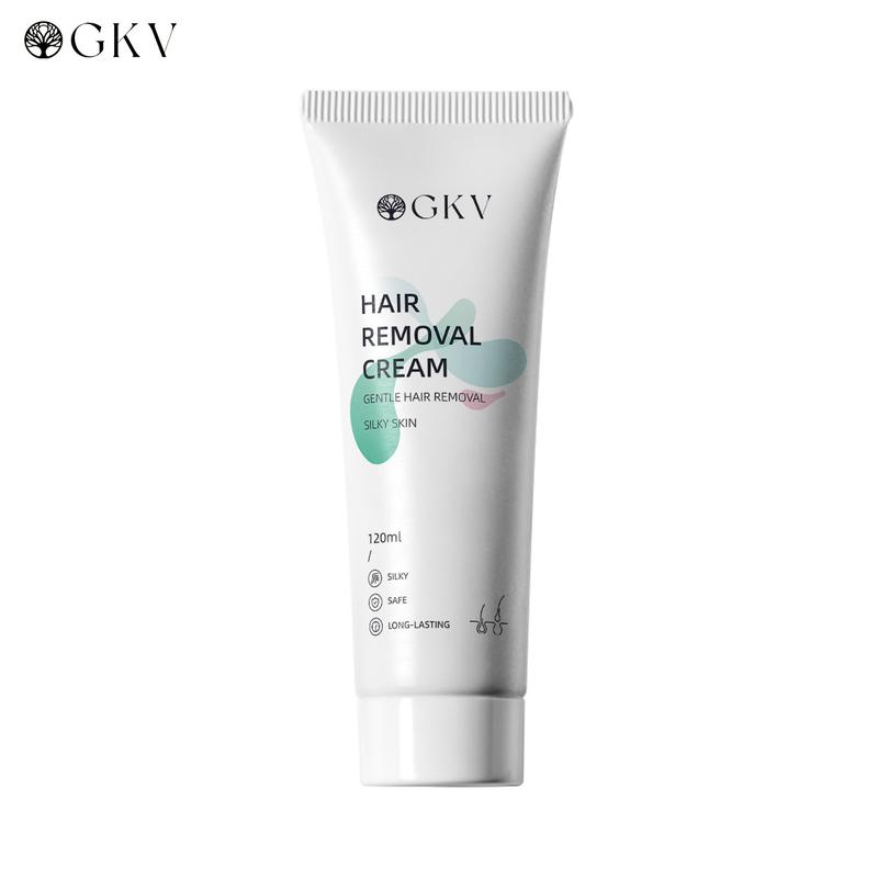 GKV Hair Removal Cream for Men and Women for All Skin Types Painless Bikini Hair Removal Gel Hair Removal Lotion for Unwanted Hair, 120ml Hair Removal Body Care Wax Hair Removal Cream