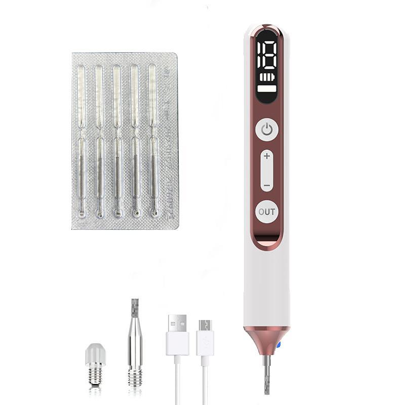 USB Charging 4-color LED Beauty Pen, 1 Box Facial Skin Care Tool for Home and Salon Use, Professional Facial Beauty Instrument, Christmas Gift