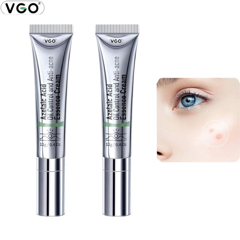 VGO Relief Facial Serum Remove a_c_n_e Essence Face Serum, 12ml 0.4oz Skincare Which Make Skin Clear Acne Azelaic Acid