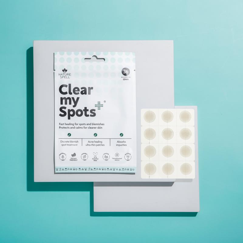 Nature Spell Clear My Spots Pimple Patches - 36 Translucent Hydrocolloid Patches