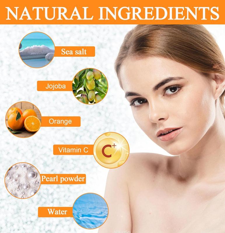 Gentle Exfoliant,Exfoliating Cleanser,Orange Exfoliating Gel,Cleansing Gel - 50g,Exfoliating, Moisturizing,Exfoliating All Skin Types Exfoliating Gel Skin Care Daily