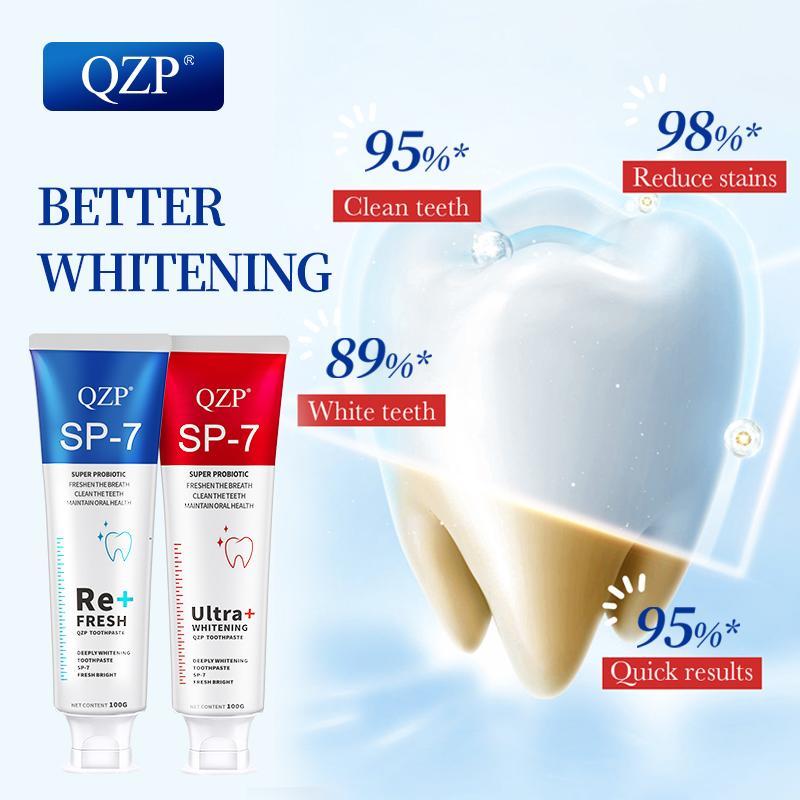 Whitening Toothpaste,Deep Cleaning For Fresh Breath,Oral Care Toothpaste For Home And Travel Use,No Irritating Elements,For Sensitive Teeth