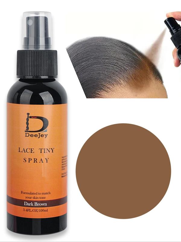 100ml Lace Tiny Spray, Waterproof Lace Tint Spray, Fast Drying Spray for Wigs, Moisturizing and Shining Dry Wigs