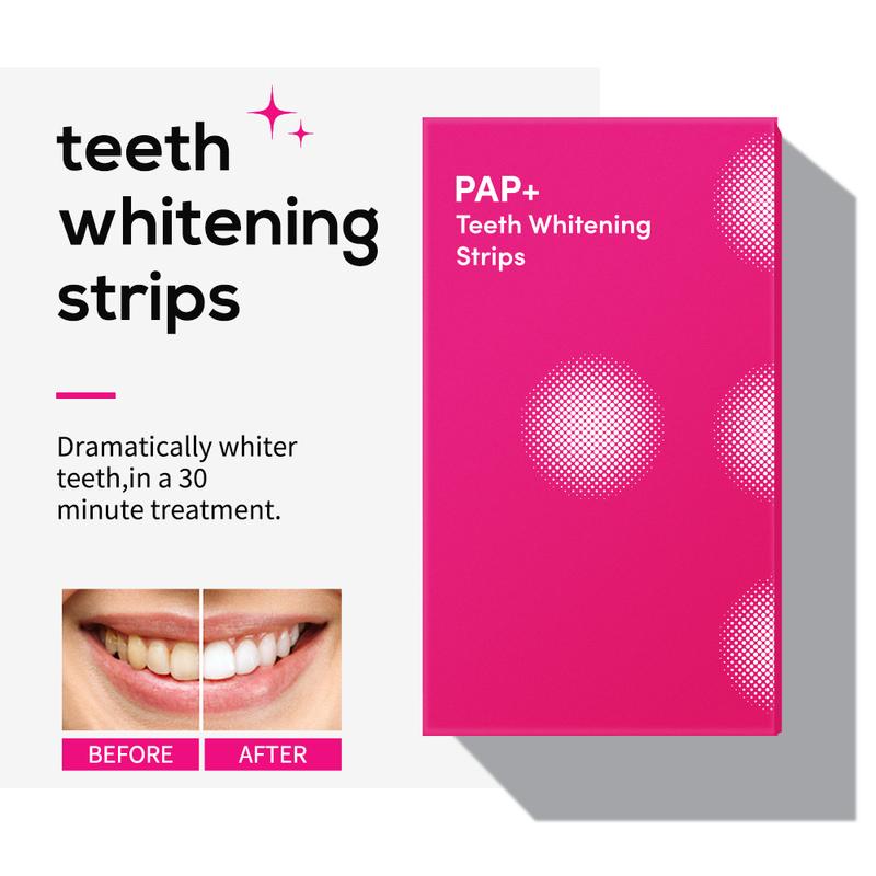 Teeth Whitening Strips - 30+ Uses, Effective, Painless, Non-Sensitive, Easy to Use - Oral