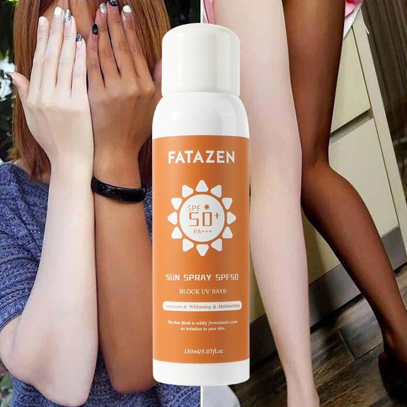 OEM Long Lasting Sun Screen Spray Protectores Solares Faciales Sun Spray Moisturizer Sun Block Spf 50+Anti Sunburn Sunscreen