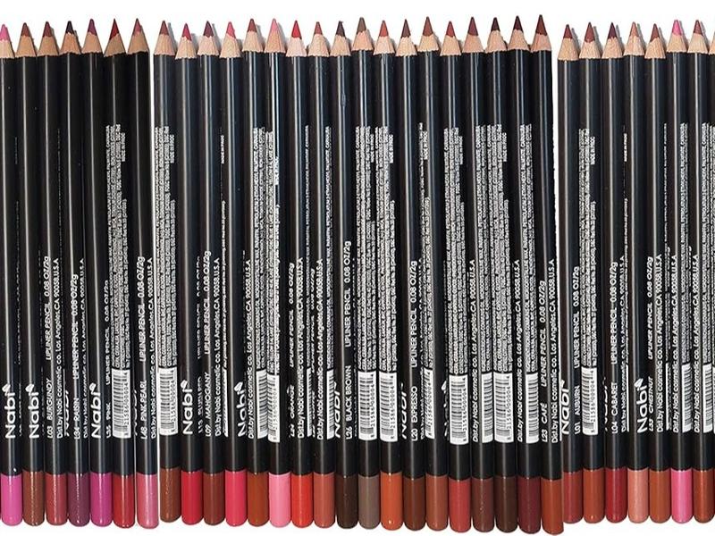 54 pcs NABI Lip Liner Pencils Long lasting eyeliner lipliner Cosmetic Makeup