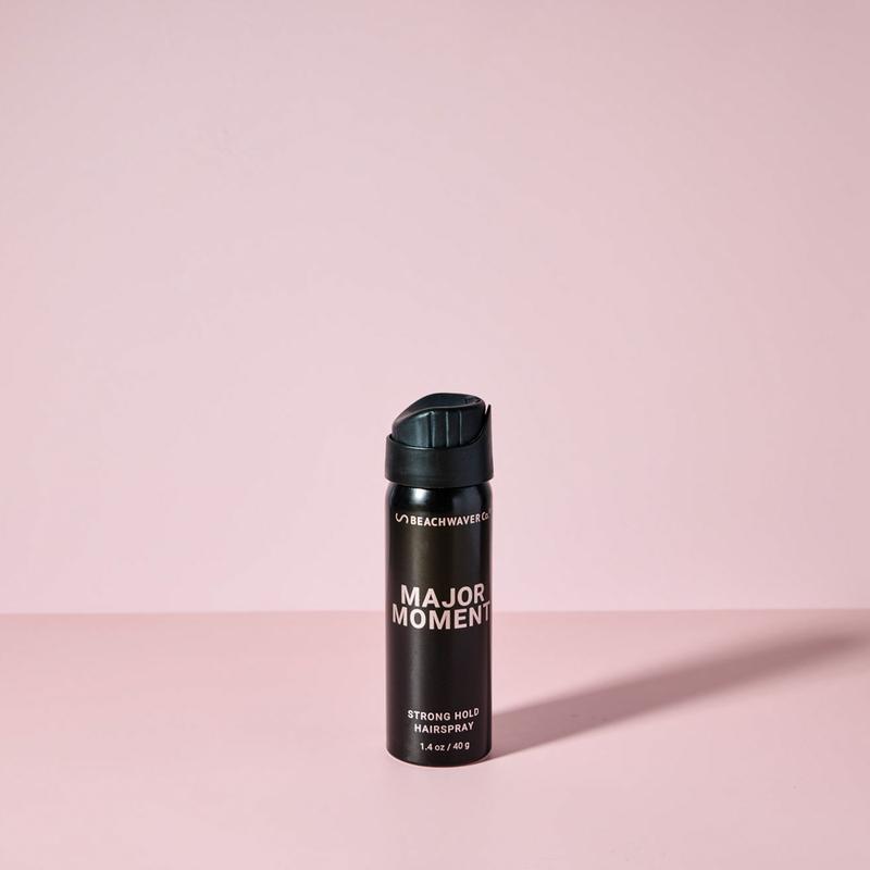 Major Moment Strong Hold Hairspray - Travel Size - Beachwaver Co. Travel Friendly Strong Hairspray