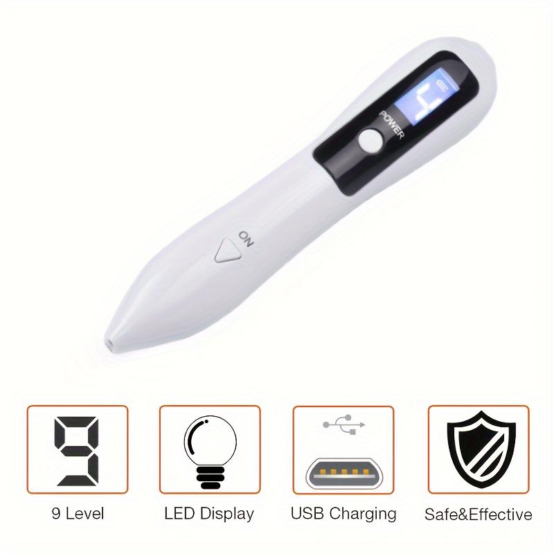 Home Beauty Pen, USB Charging, 9-level Electric Removal Pen, Used For Skin Label Care, Perfect Gift For Girlfriends Or Mothers On Halloween, Christmas, Valentine'S Day, Birthdays