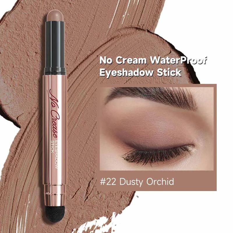 No Crease WaterProof Eyeshadow Stick #22 Dusty Orchid Makeup Cosmetic Focallure