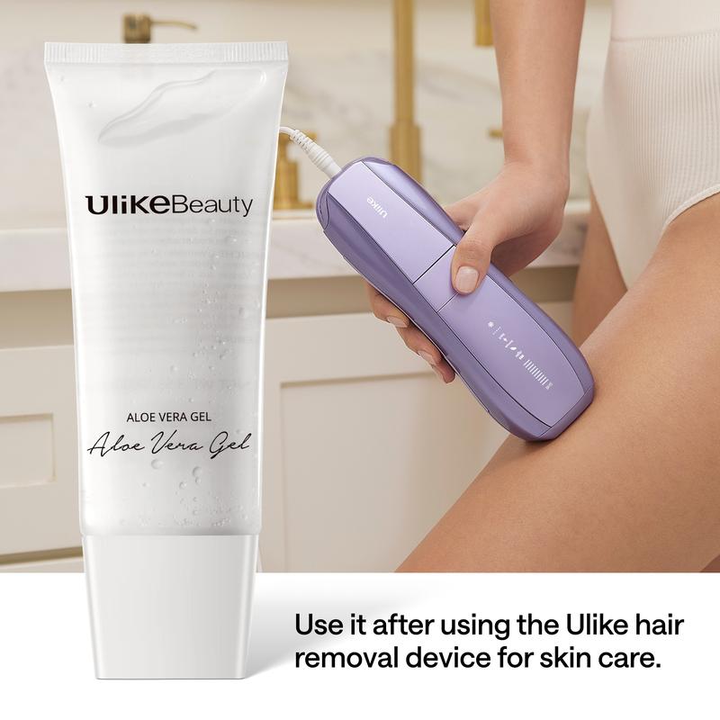 Ulike Vera Gel for Hair Removal and Facial Beauty Device for Women and Men in Face or Body, Ideal for Skin, Scalp, Hair Hydration, and Calming Moisturizer - Comfort skincare