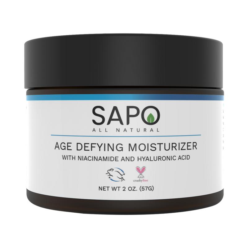 Sapo All Natural Moisturizer with Hyaluronic Acid, Aloe & Niacinamide – Nourishing & Hydrating Cream Moisture Skincare