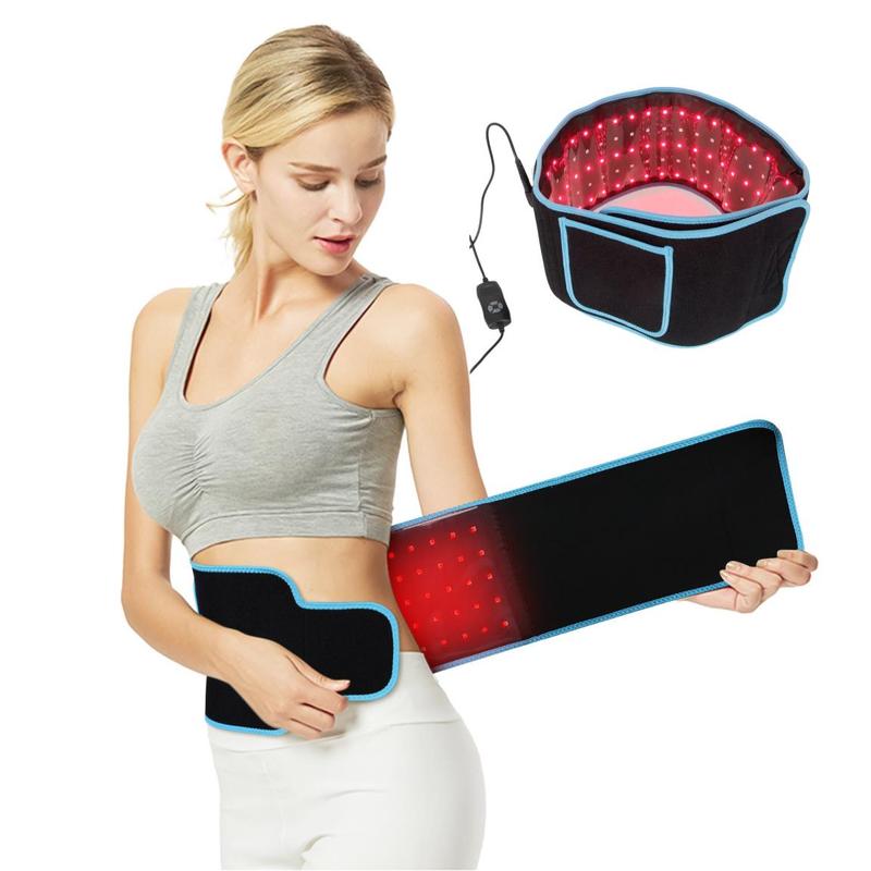 LED Red Light Waist Belt, LED Lighting Body Care Belly Belt, Smart Photon Belt, Body Care Machine for Men & Women, Summer Gifts